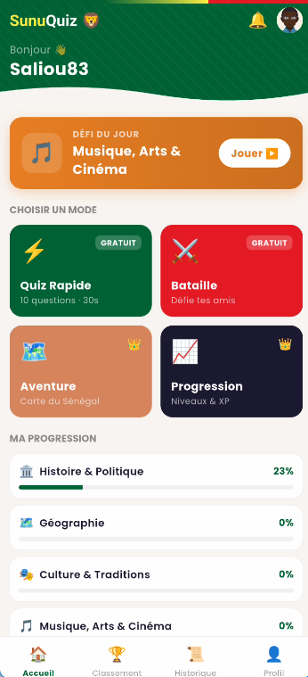 SunuQuiz